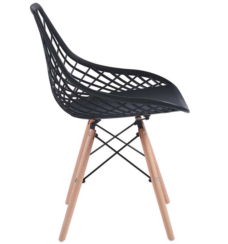 Trpezarijska stolica Sakhai Black - detalj