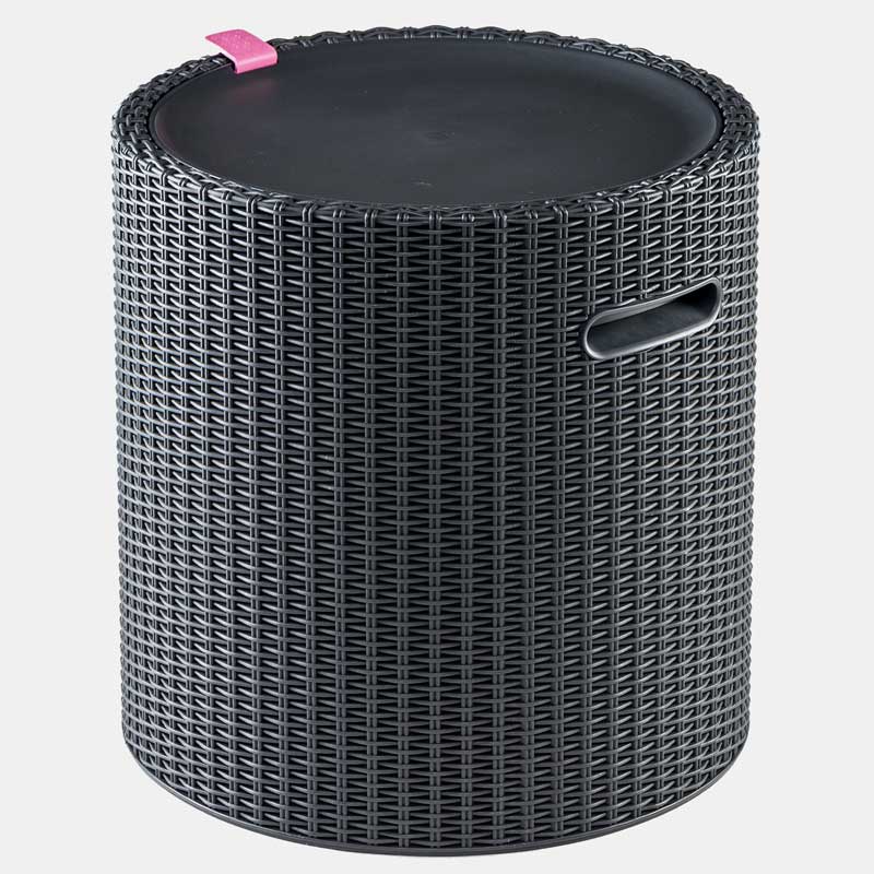 Baštenski Sto, Tabure, ili Frižider Keter Cool Stool Antracit - detalj