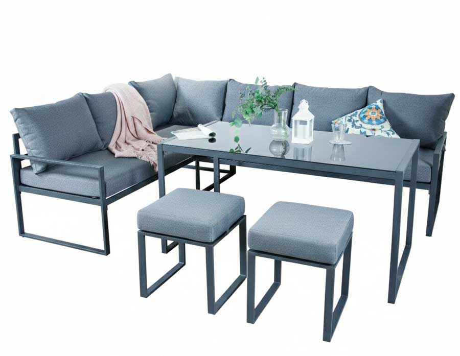 Baštenska garnitura Vento Siva - detalj