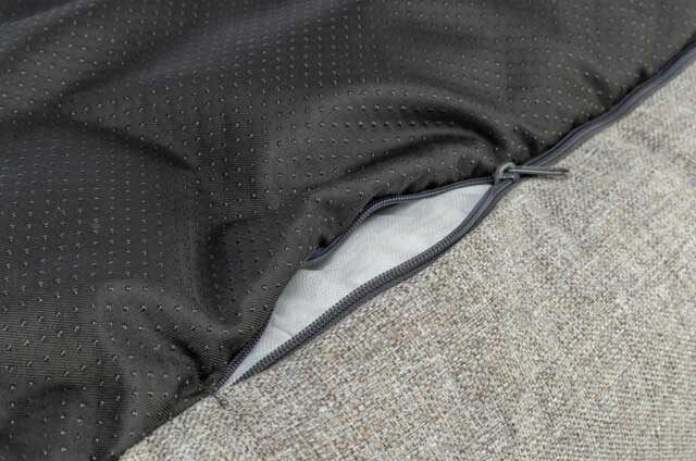 Krevet za pse sa silikonskim punjenjem Matteo grey Trixie 37495 - detalj