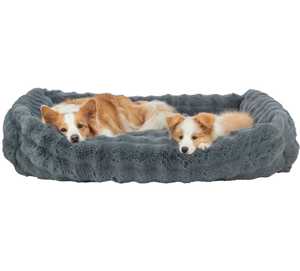Krevet za pse 100x70cm Elli dark grey Trixie 374087 - detalj