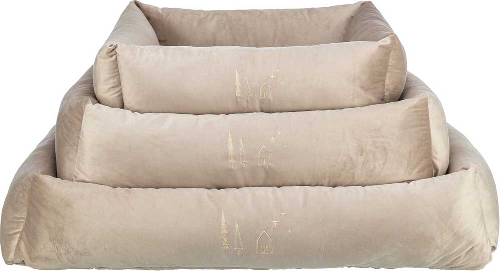 Krevet za pse 60x50cm Livia xmas beige Trixie 927100 - detalj