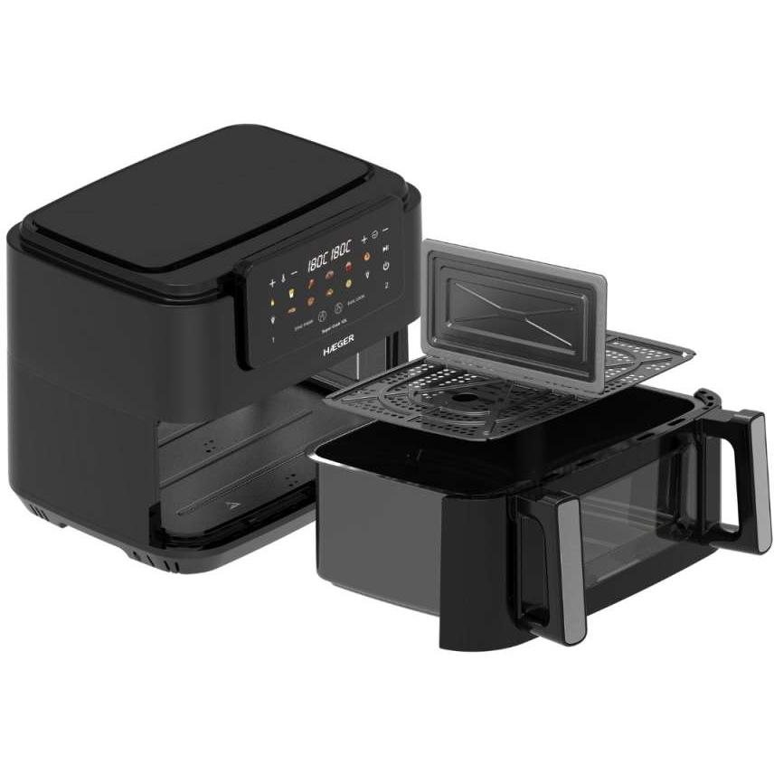 Haeger Super Cook Friteza na vruć vazduh 10L sa 2 Posude - detalj