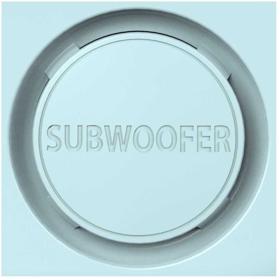 Haeger Heritage Retro FM Radio sa punjivom baterijom Bluetooth USB AUX Plavi - detalj