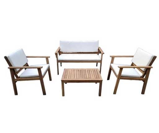 Baštenski set od drveta Oaklin – Prirodna toplina u vašem kutku - detalj