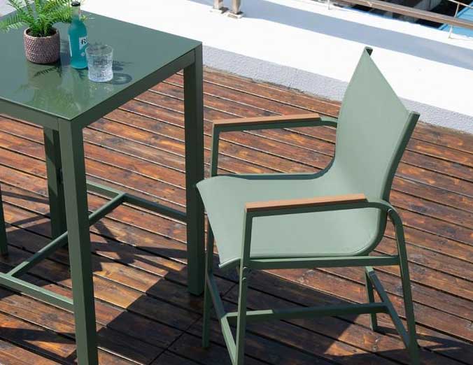 Baštenski set Olive – Visoko sedenje za vrhunski pogled - detalj