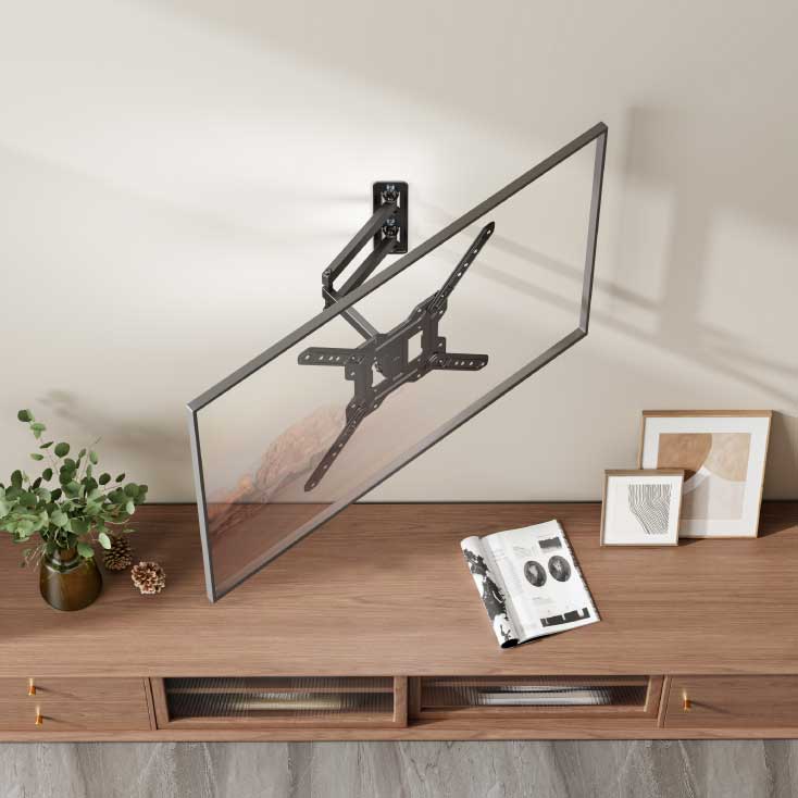 Zglobni zidni TV nosač 23 - 65 inča LCDH41-44B – Maksimalna fleksibilnost i sigurnost - detalj