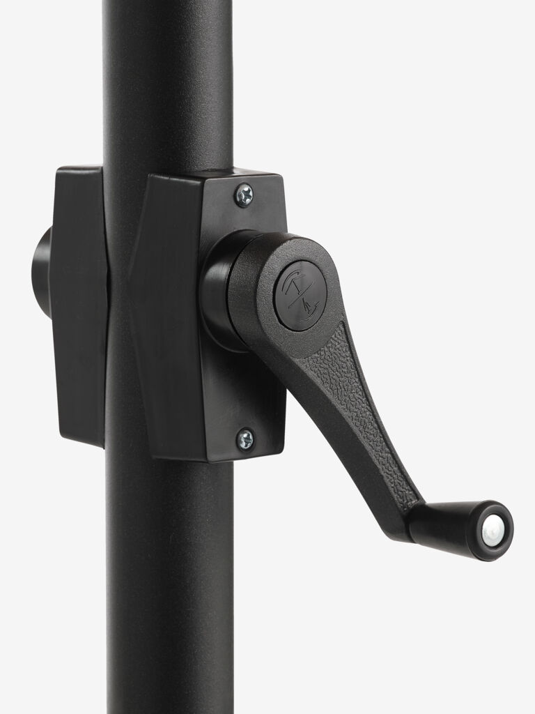 Suncobran Sa UV Zaštitom i Ručicom Za Podizanje i Spuštanje Maxdenn Bež 250 cm - detalj