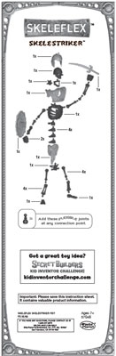 Skeleflex Ratnici Koska WL57047 Skelestriker  - detalj