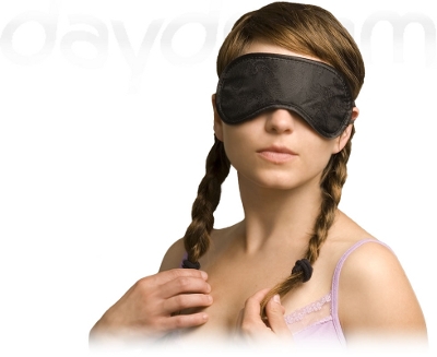 DayDream Maska za spavanje Paisley black A-1011 - detalj