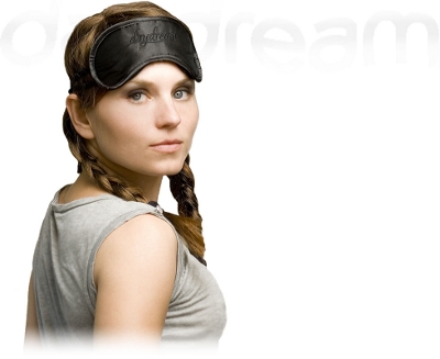 DayDream Maska za spavanje Basic black B-1002 - detalj