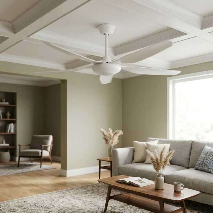 Plafonski ventilator sa daljinskim upavljačem 137cm 40W - detalj