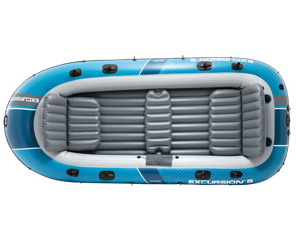 Čamac na naduvavanje sa veslima i pumpom Intex Excursion™ 5 Boat 66325NP - detalj