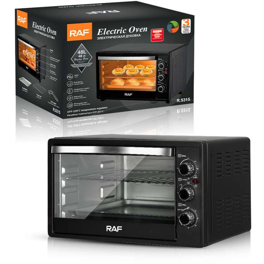 RAF Mini pećnica 35L 1500W R5315B Crna - detalj