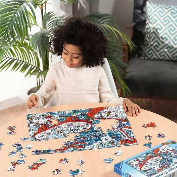 Puzzle slagalica 200XXL delova Zimski sportovi Ravensburger 12004265 - detalj