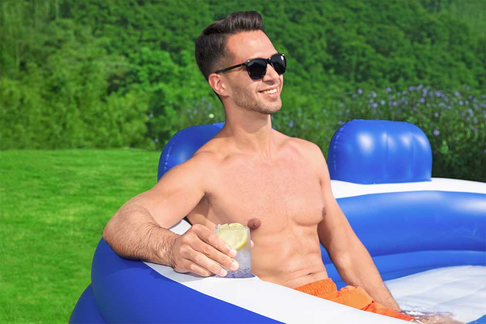 Bestway Bazen na naduvavanje sa sedištem i naslonima Splash Paradise 54422 - detalj