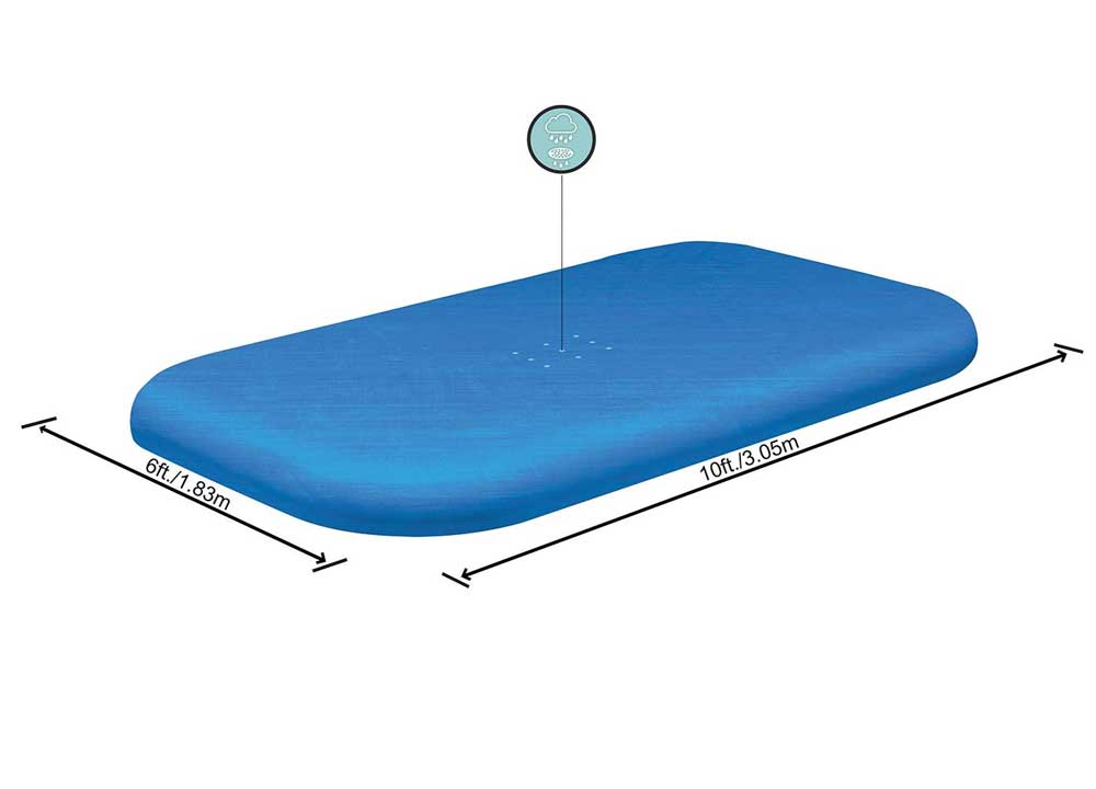 Bestway Zaštitni pokrivač za bazen 305 x 183cm 58108 - detalj
