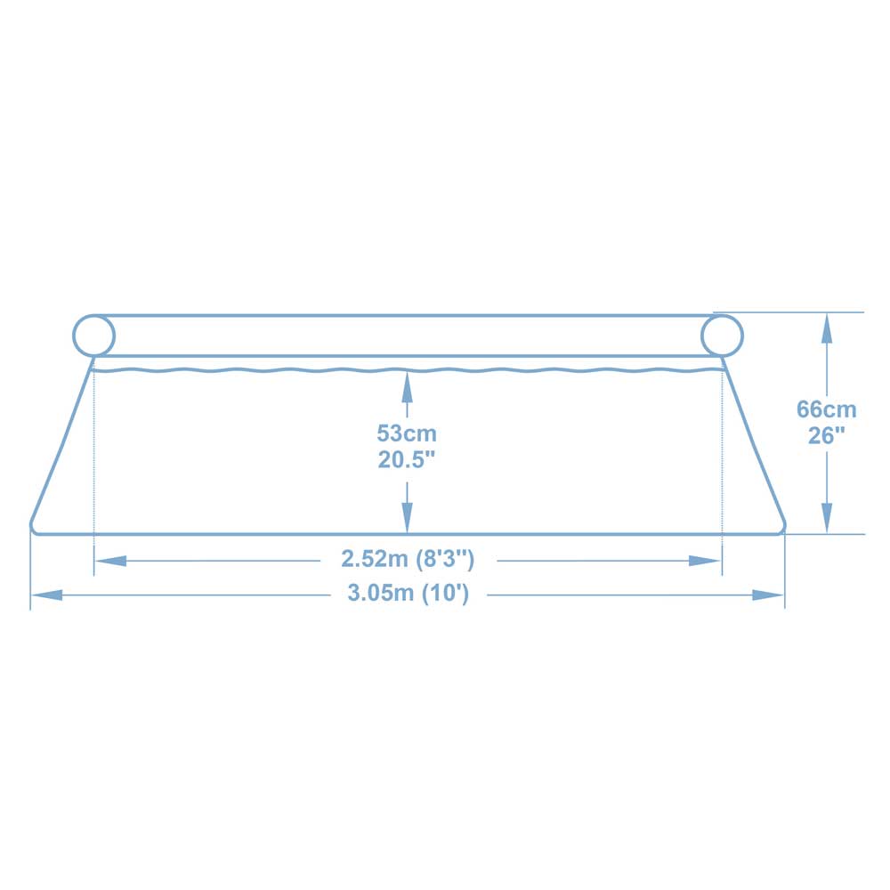 Bestway Fast Set Okrugli bazen sa prstenom na naduvavanje bez pumpe 305 x 66 cm 57456 - detalj