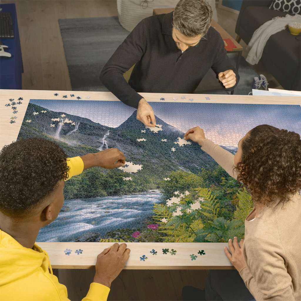 Puzzle slagalica 4000 delova Planinske vibracije Ravensburger 12000811 - detalj