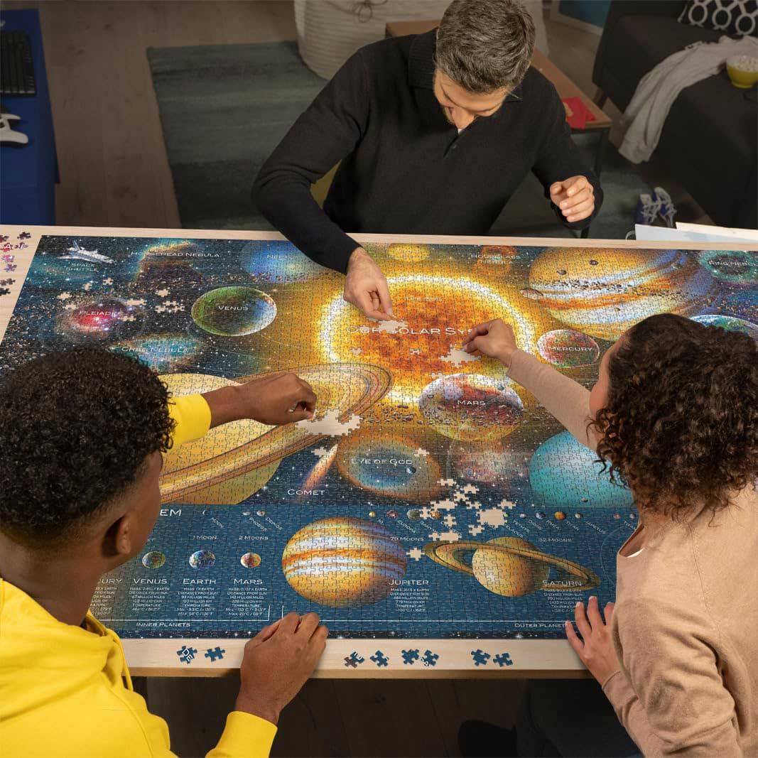 Puzzle slagalica 5000 delova Odiseja u svemiru Ravensburger 16720 - detalj
