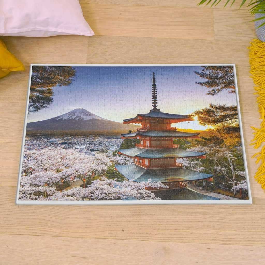 Ram za puzzle 70x50cm beli Ravensburger 12001248 - detalj