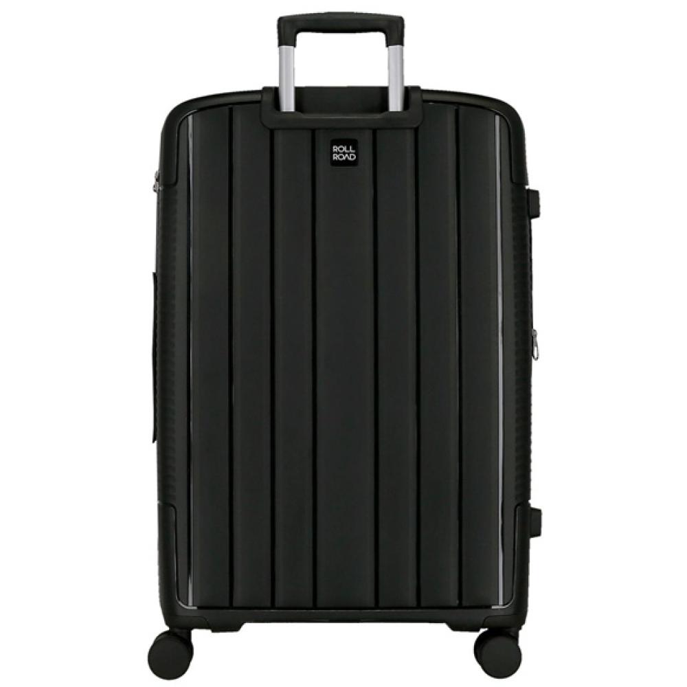 Komplet proširivih polipropilenskih kofera 55cm i 65cm Roll Road Acadia black 55389 - detalj
