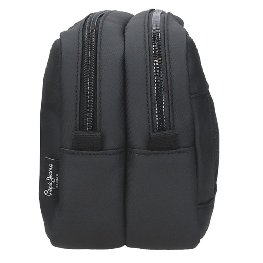 Muški kozmetički neseser Pepe Jeans Durham black 72944 - detalj