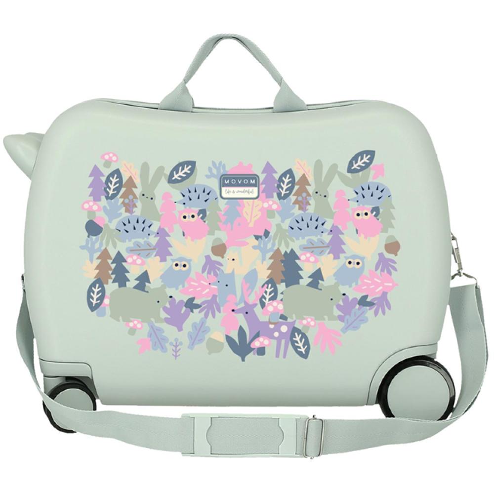 Dečiji kofer za put i vožnju Movom Forest mint 32598 - detalj
