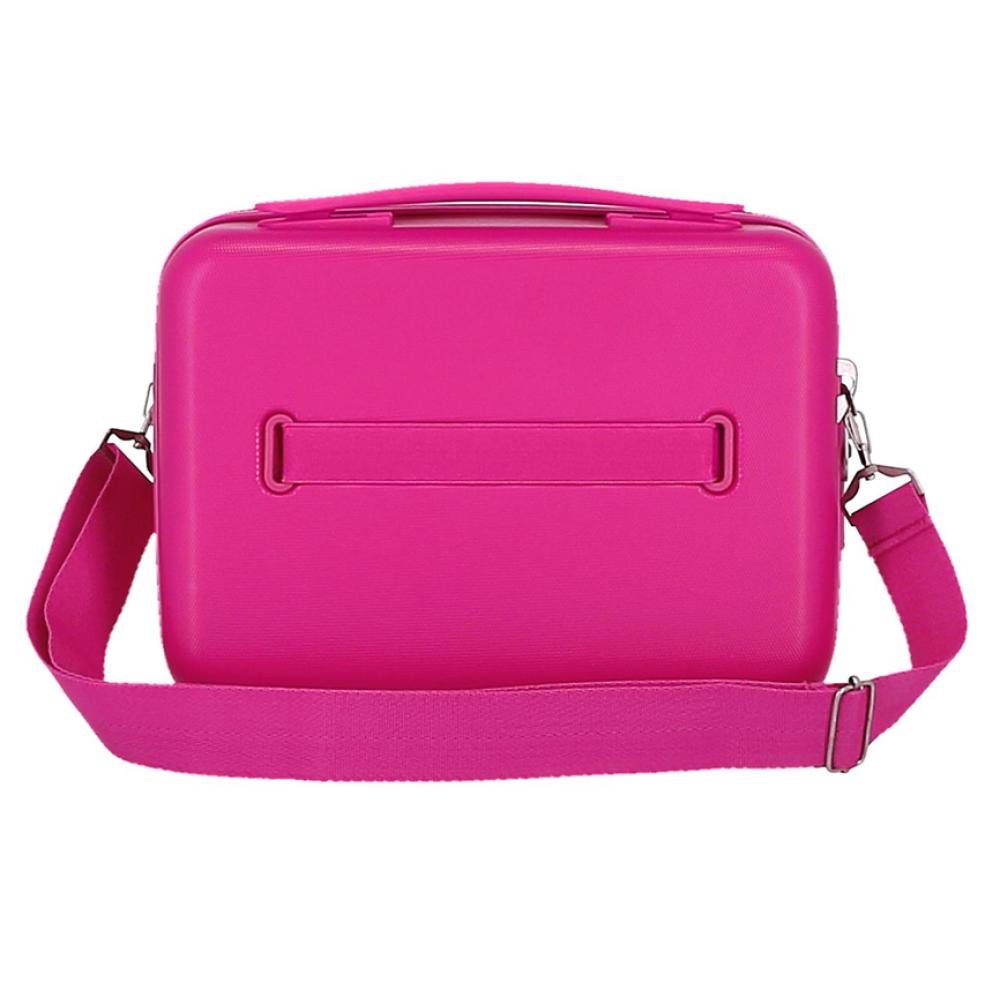 ABS neseser - kozmetički kofer Movom Positive Mind pink 32319 - detalj