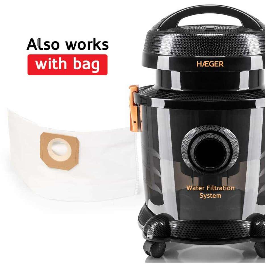 Haeger Aquaclean 1200 Usisivač za mokro i suvo usisavanje VC-12W.044A - detalj