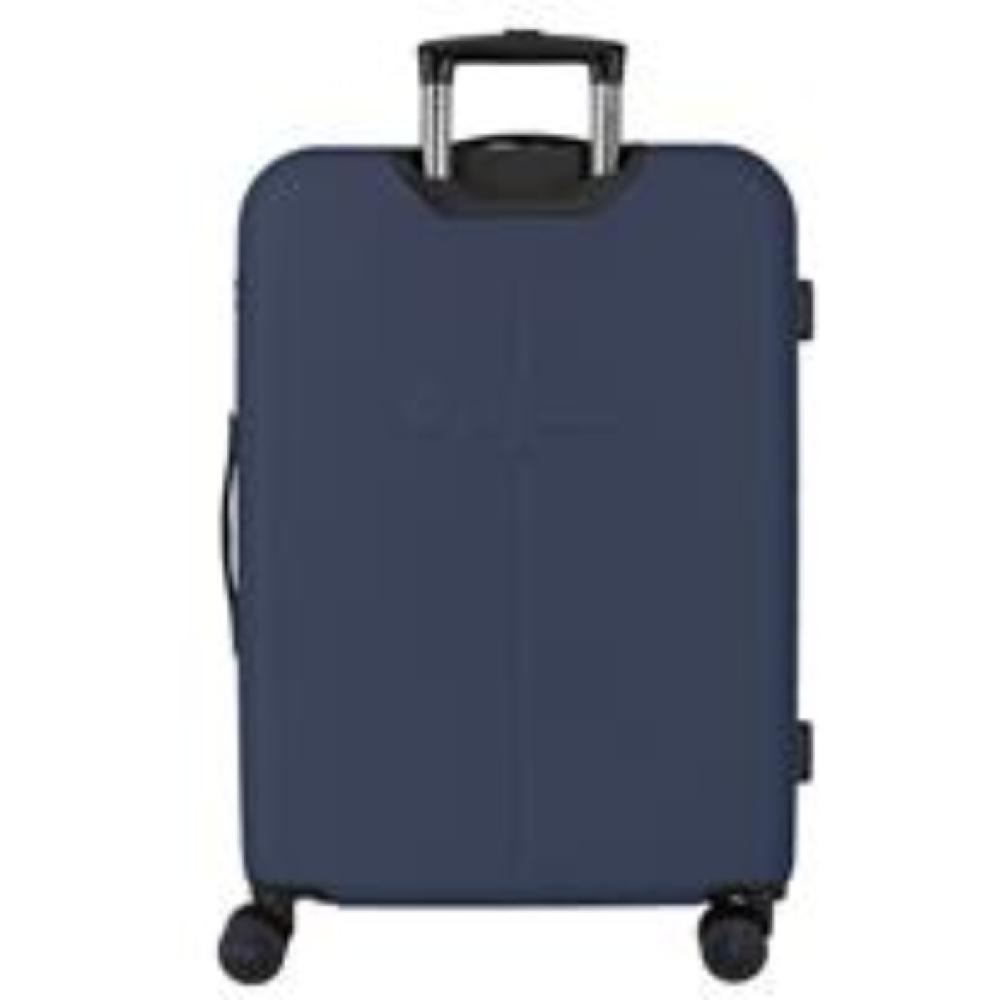 Komplet proširivih ABS kofera 55cm i 68cm PJL Montana navy 75689 - detalj