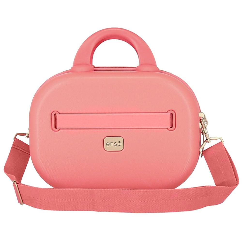Kozmetički kofer neseser Enso Girl Zone coral 99339 - detalj