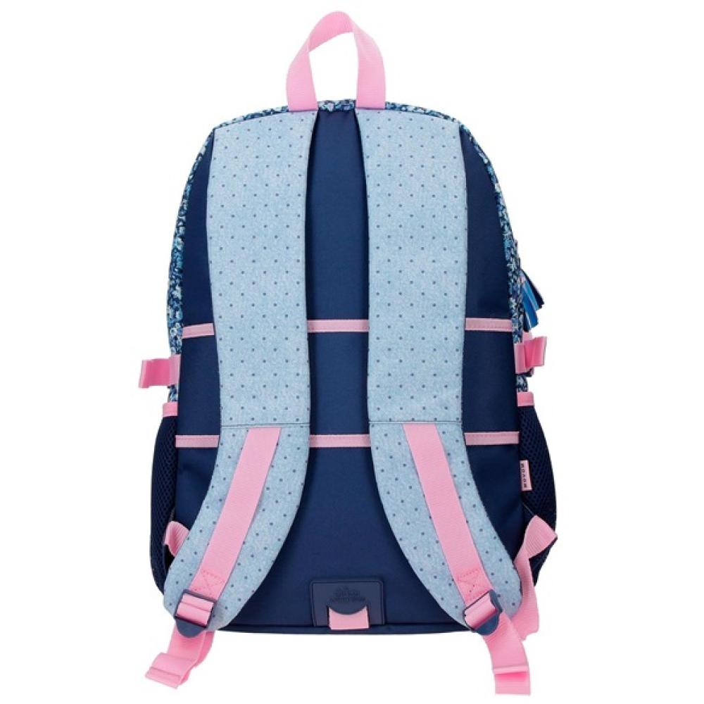 Ranac za školu 45cm Movom Spring Vibes blue 32624 - detalj