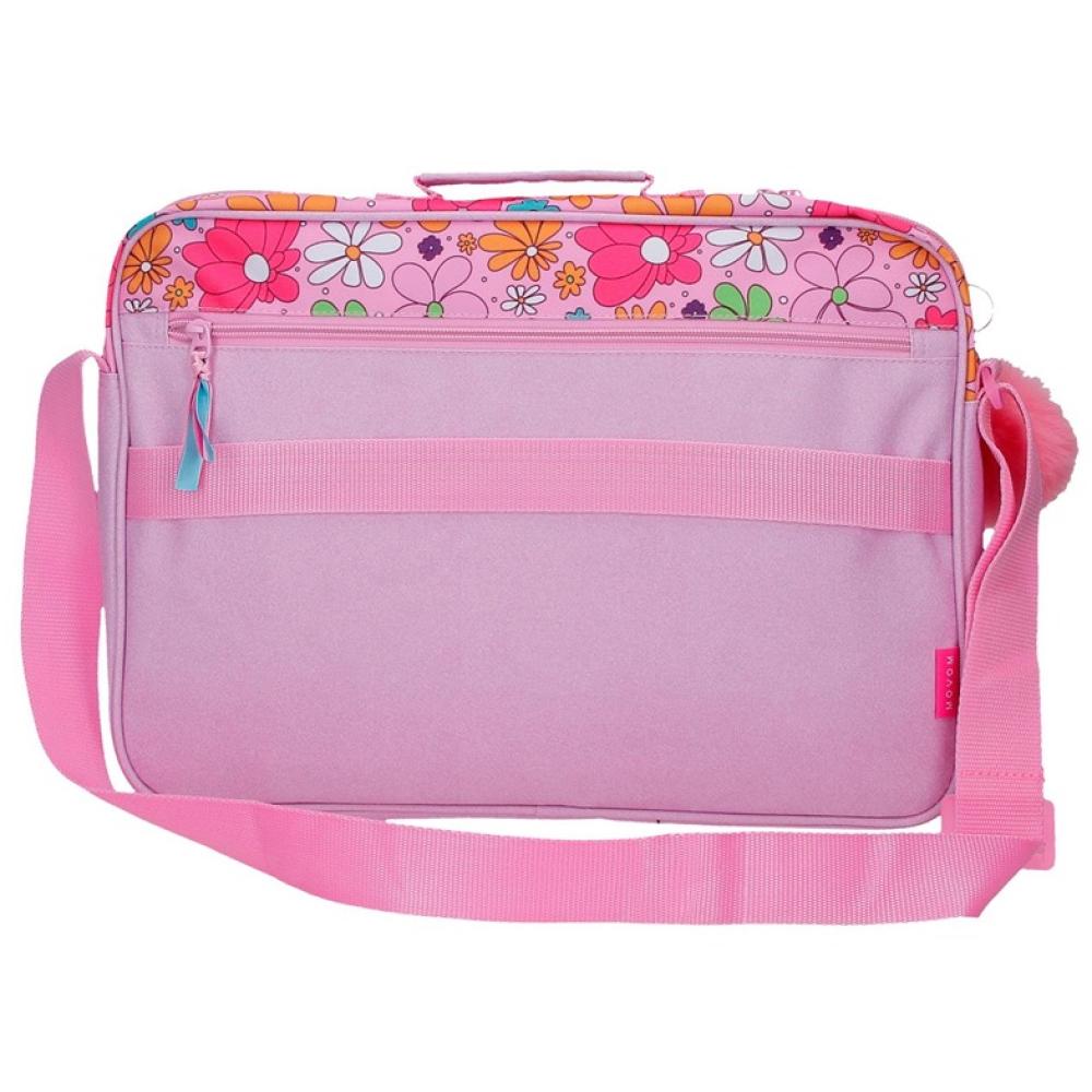 Torba za laptop školska torba 38cm Movom Have A Good Day purple 32453 - detalj