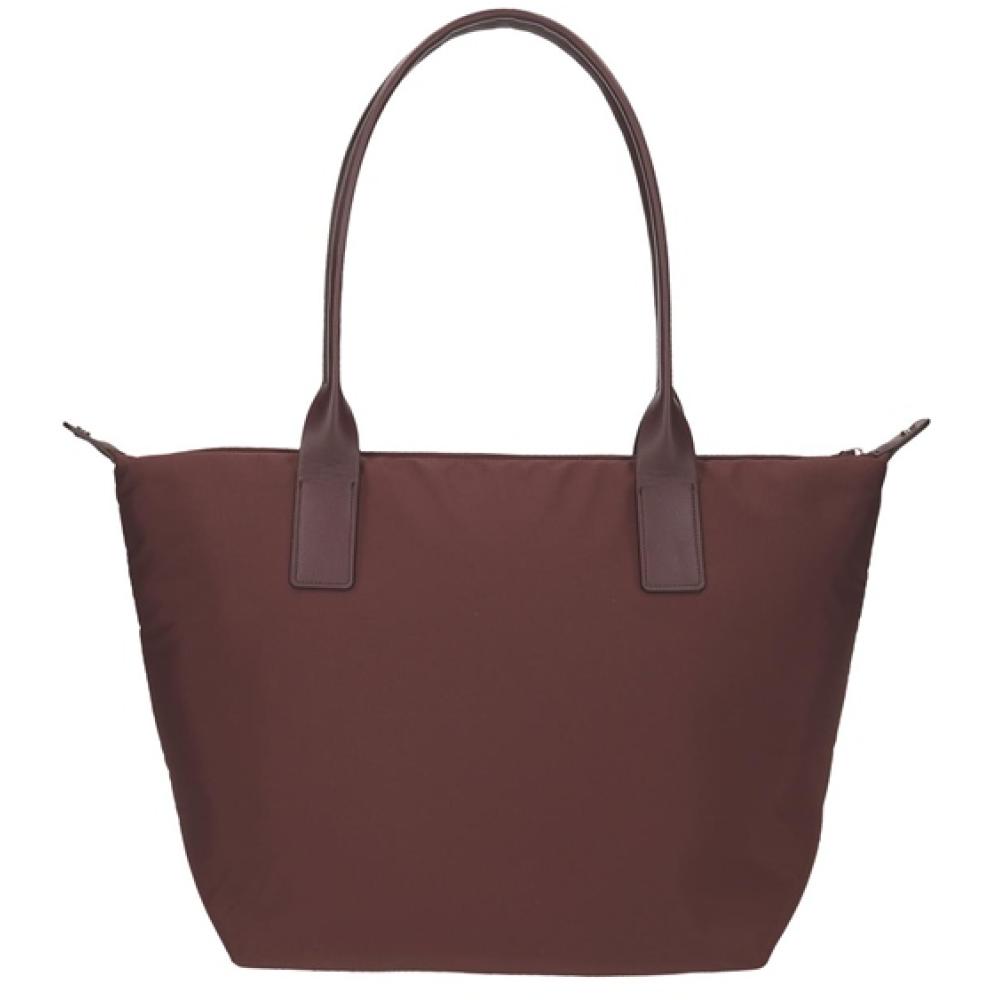 Ženska tote torba Movom Loop burgundy 55775 - detalj