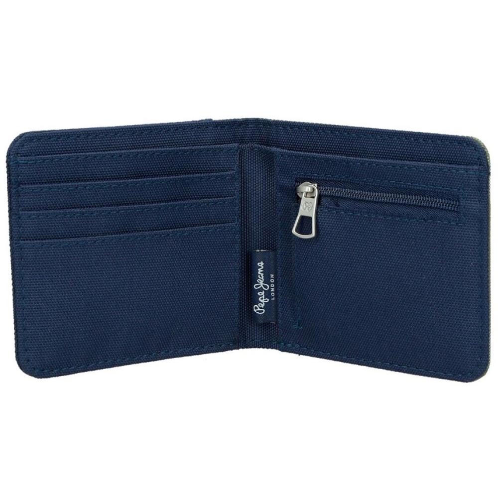 Novčanik na preklop 10.5cm PJL Arwyn navy 61482 - detalj