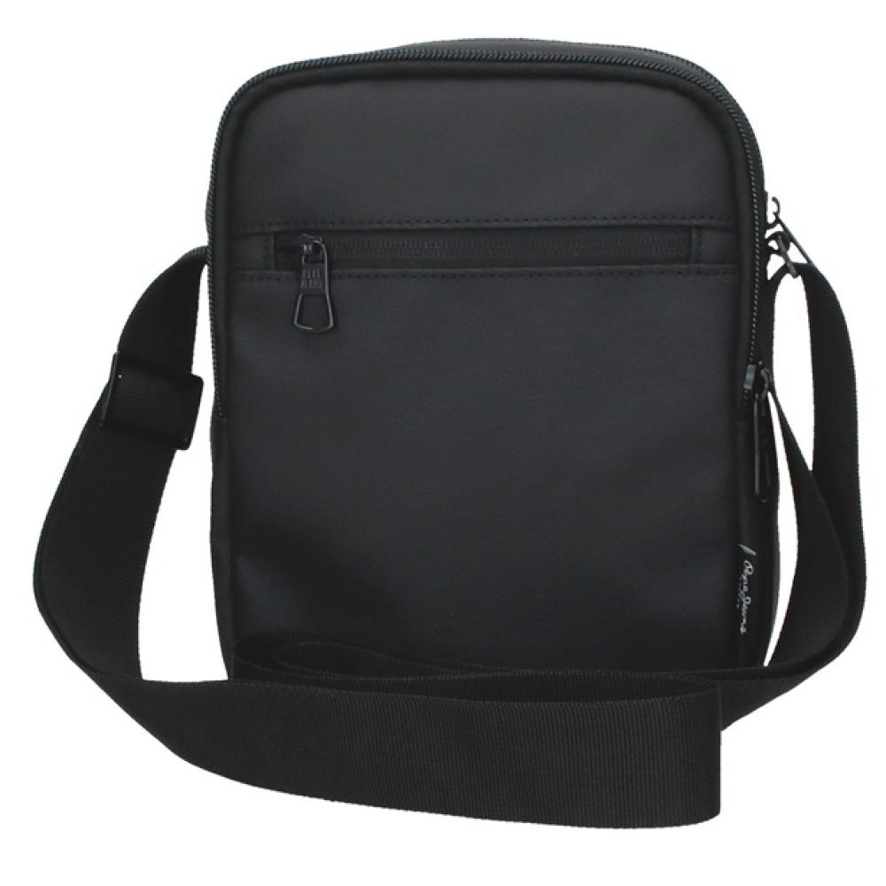 Muška torbica 22cm Pepe Jeans Durham black 72955 - detalj
