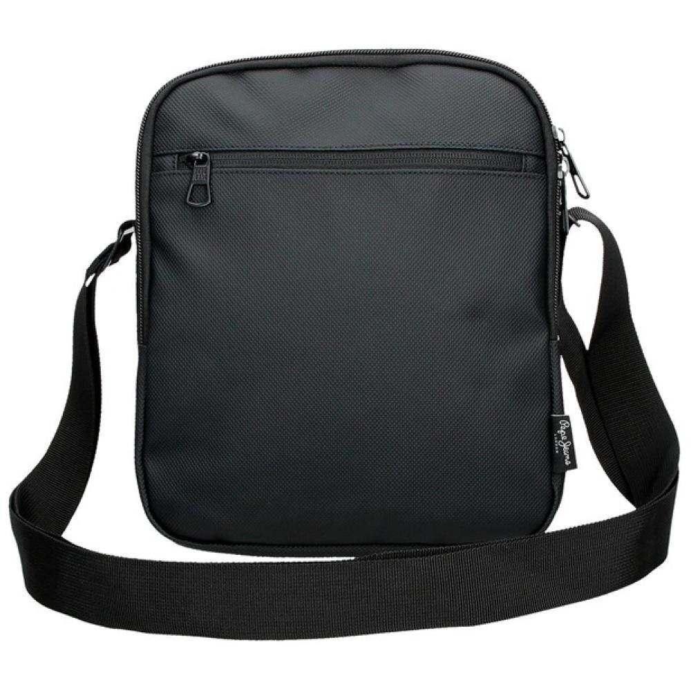Muška torbica 27cm sa pregradom za tablet PJL Dorking black 74657 - detalj