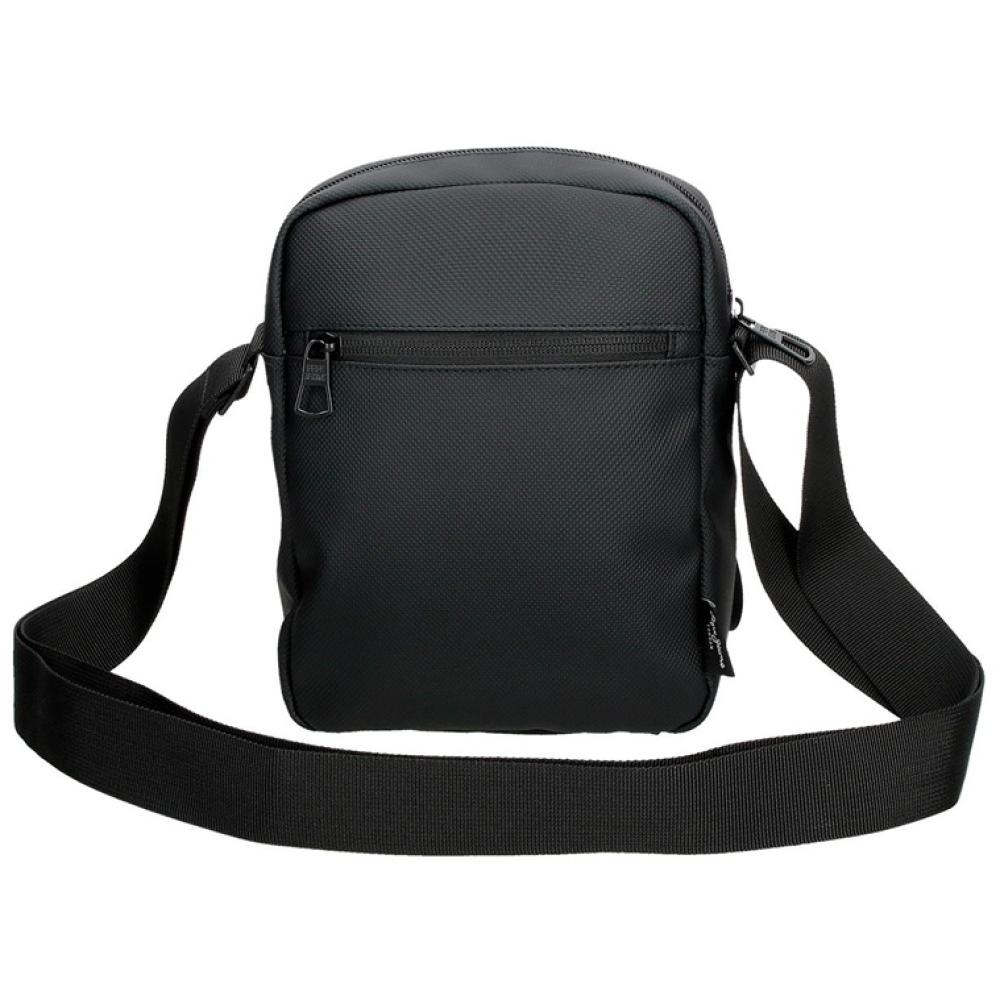 Muška torbica 22cm Pepe Jeans Dorking black 74653 - detalj