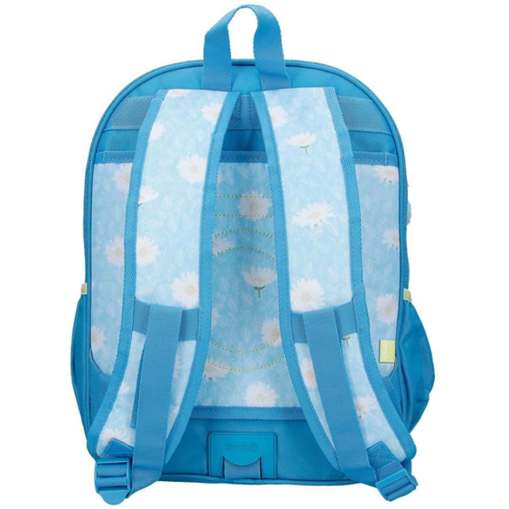 Ranac 38cm za predškolsko i školu Enso Happiness blue 99723 - detalj