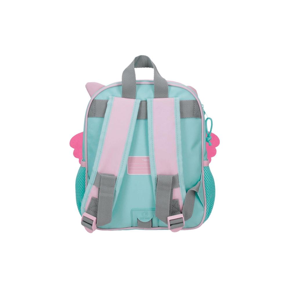 Ranac za vrtić 28cm Roll Road Happy Owl pink 49921 - detalj