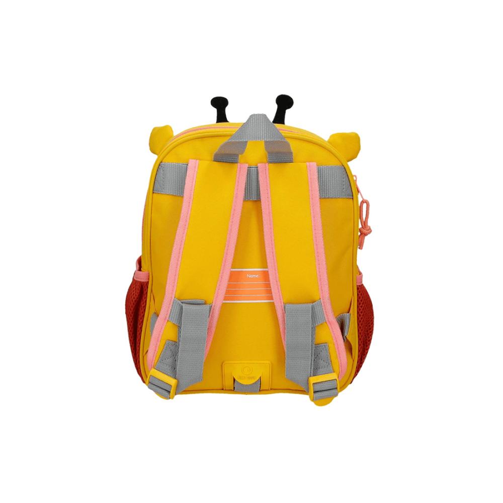 Ranac za vrtić 28cm Roll Road Happy Giraffe yellow 49921 - detalj