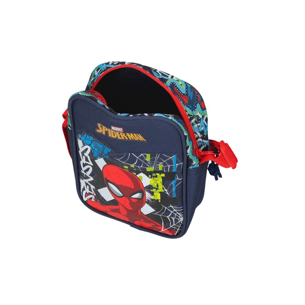 Torbica za dečake Marvel Graffity Of Spiderman navy 42655 - detalj