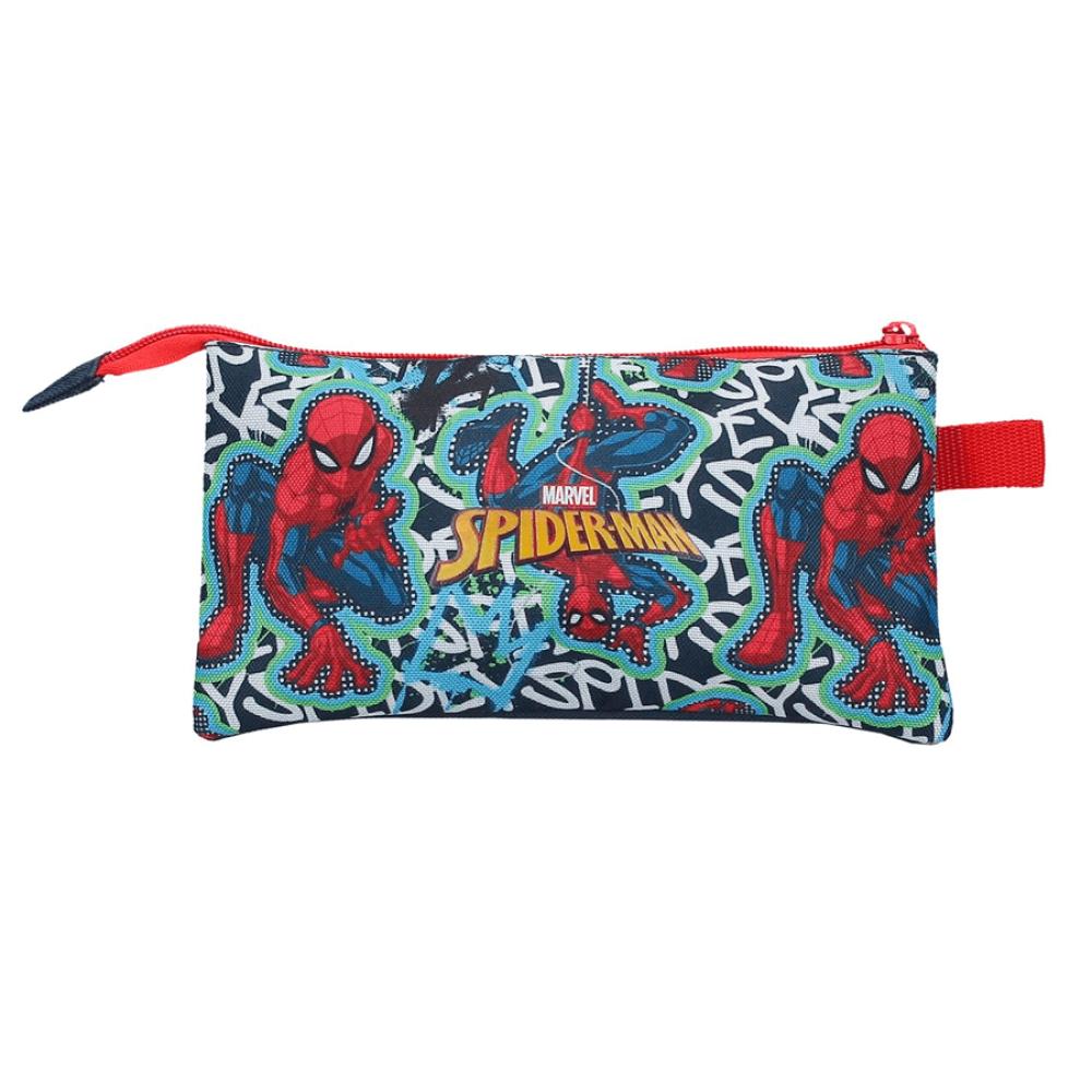 Pernica sa 3 pregrade Marvel Graffity Of Spiderman navy 42643 - detalj