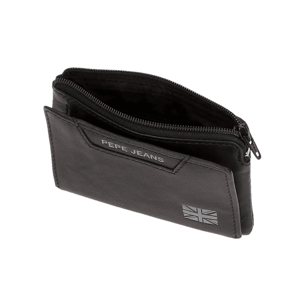 Muški novčanik od prirodne kože Pepe Jeans Indiana black 75302 - detalj