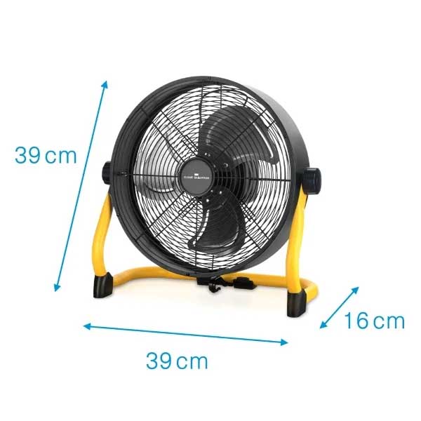 Bežični ventilator sa punjivom baterijom Elnur Venso - detalj