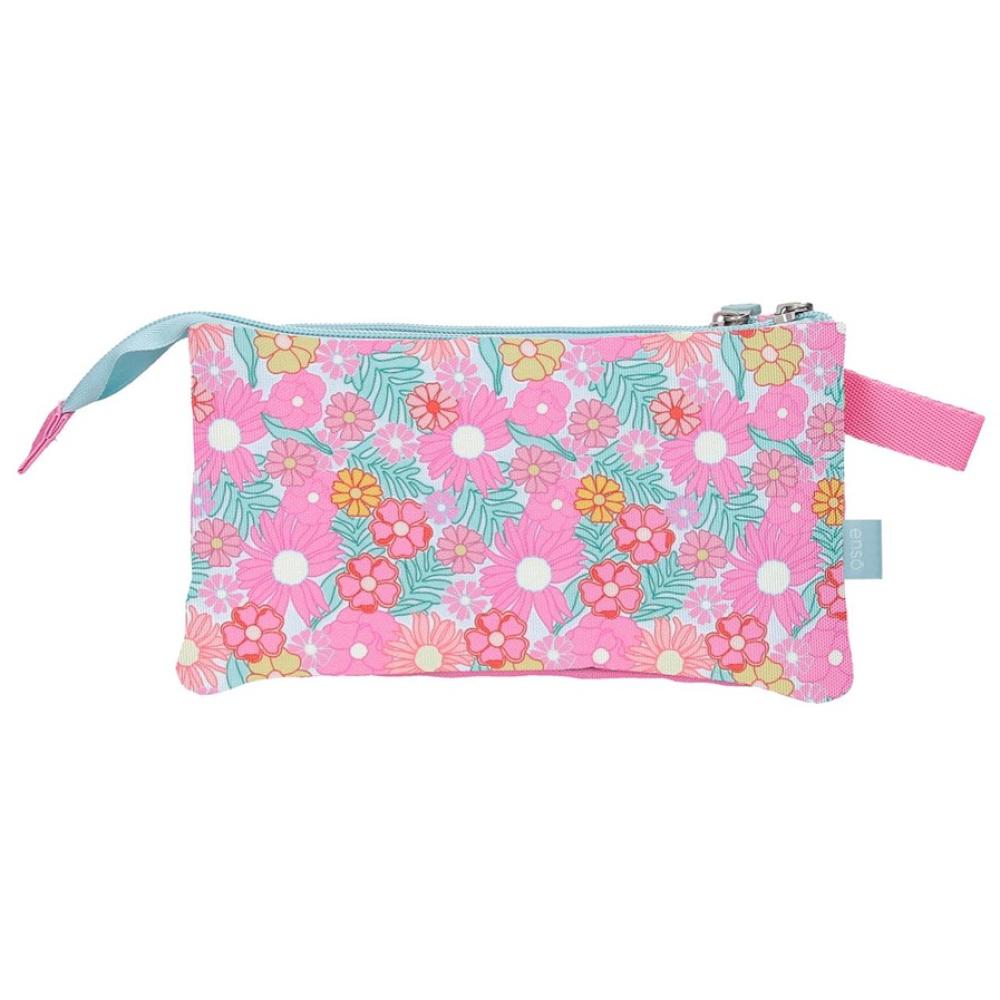 Pernica sa 3 pregrade Enso Girl Zone pink 99343 - detalj
