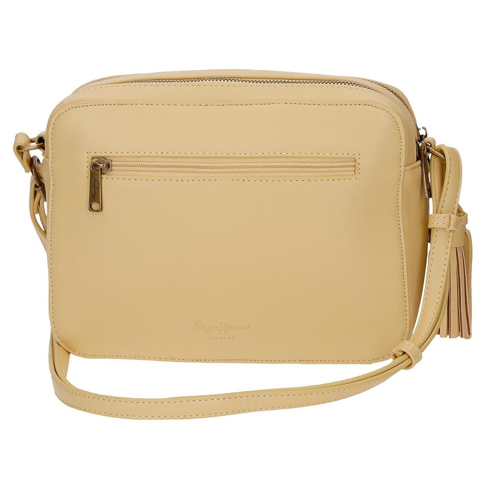 Ženska torba sa dve pregrade Pepe Jeans Naiara pastel yellow 70953 - detalj