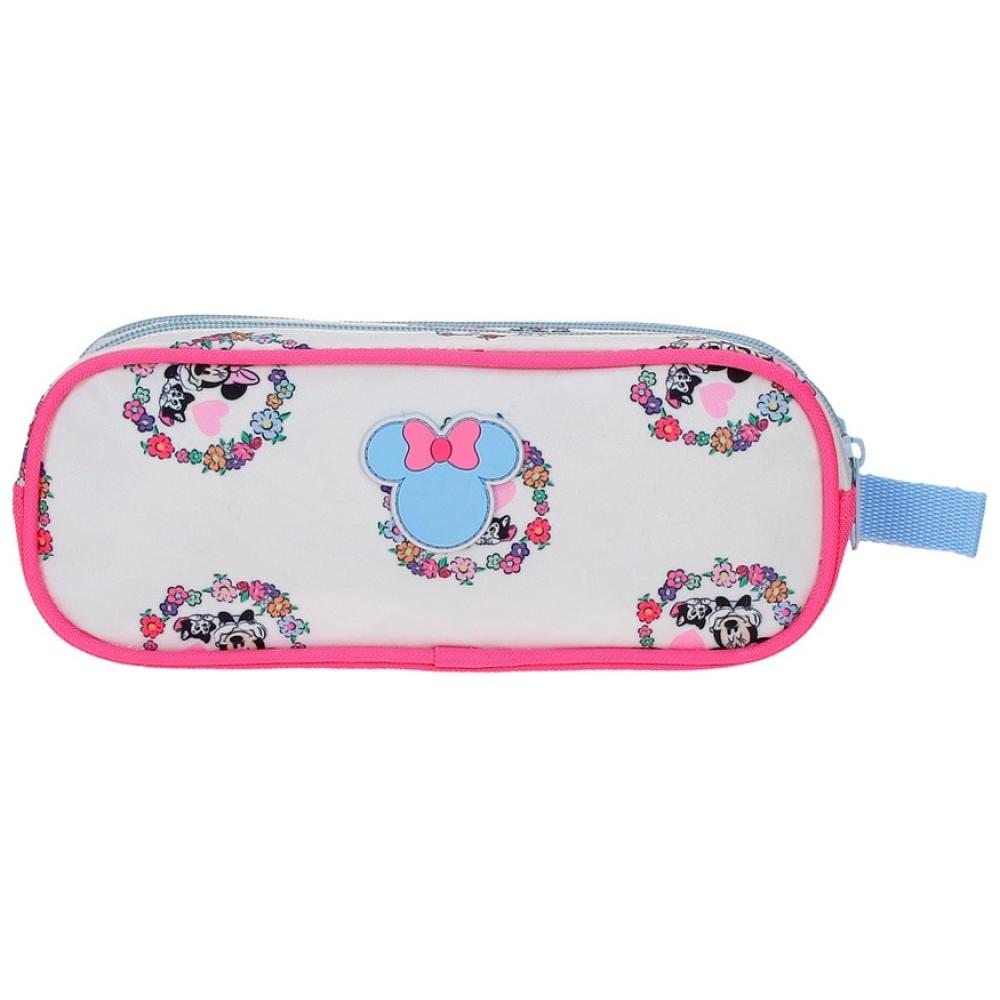 Pernica sa 2 pregrade Disney Minnie Flowers blue 43142 - detalj