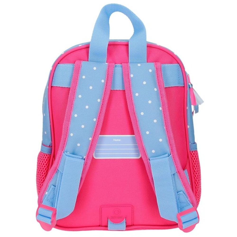 Ranac za vrtić 28cm Disney Minnie Flowers blue 43121 - detalj